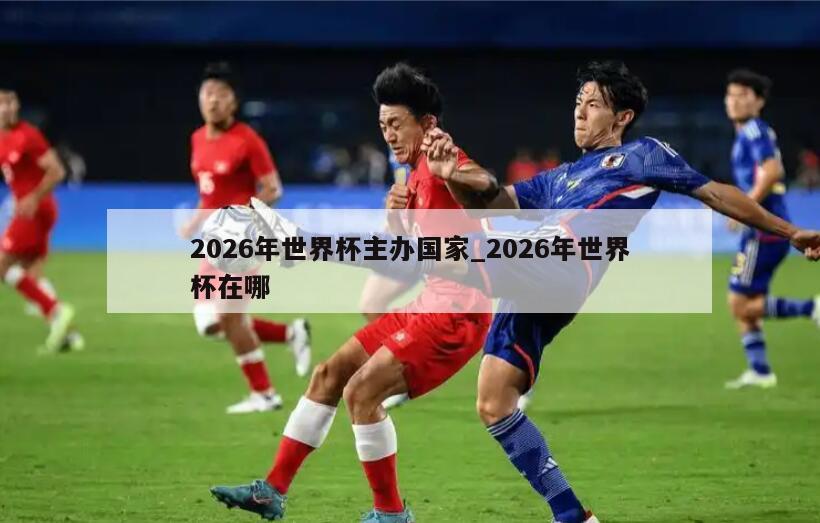 2026年世界杯主办国家_2026年世界杯在哪