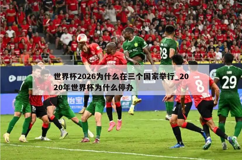 世界杯2026为什么在三个国家举行_2020年世界杯为什么停办