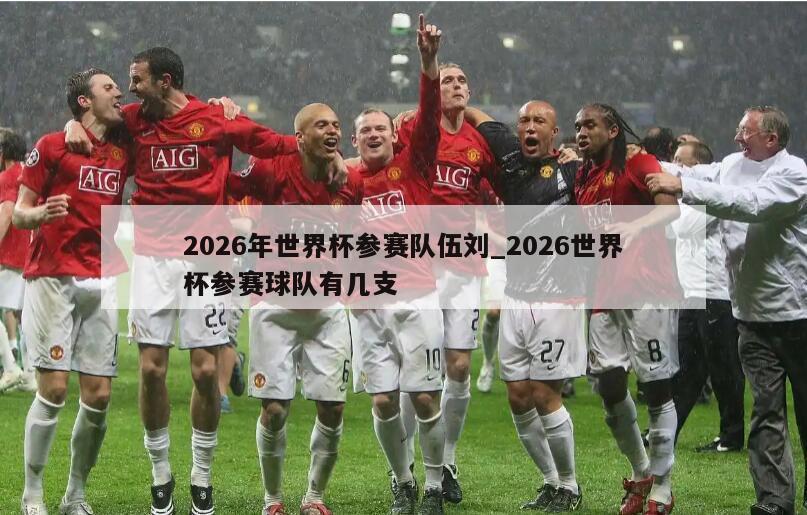 2026年世界杯参赛队伍刘_2026世界杯参赛球队有几支