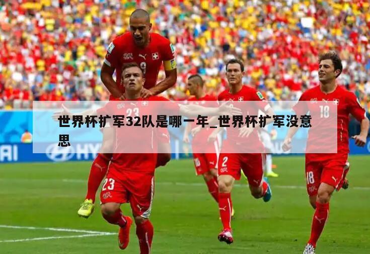 世界杯扩军32队是哪一年_世界杯扩军没意思